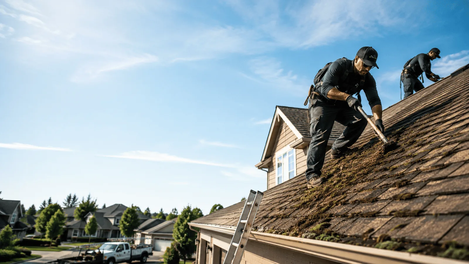 Roof Moss Removal in Rough And Ready, CA near me